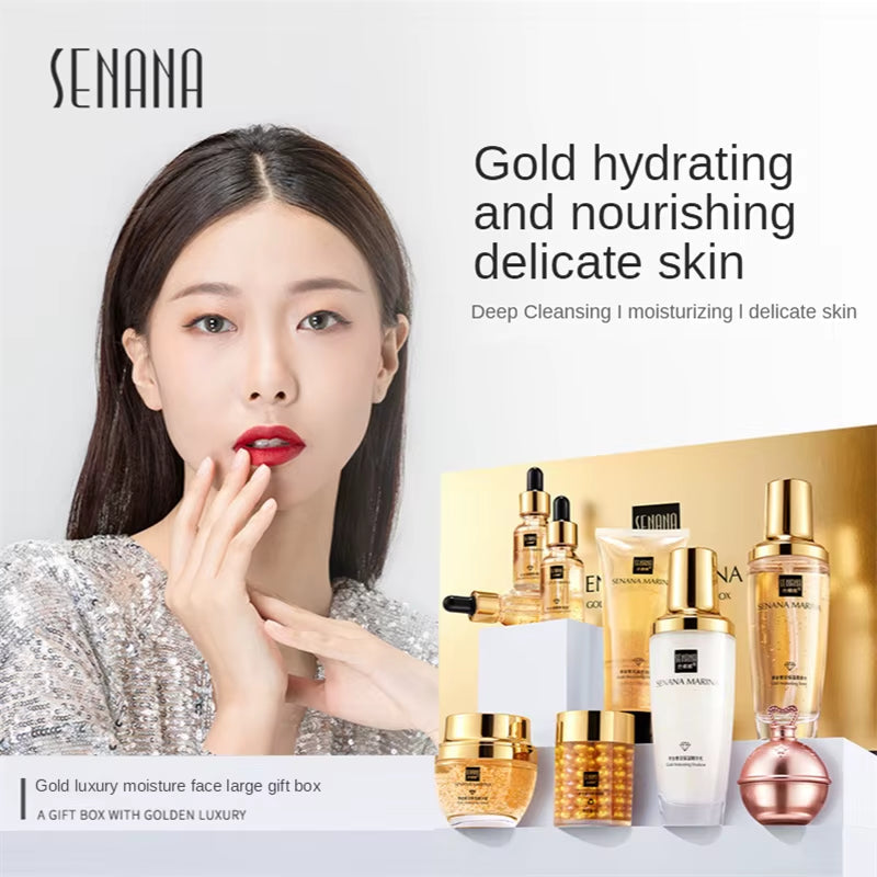 24K Gold Skin Care Set 9PCS