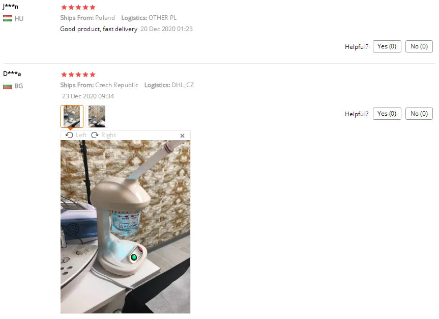 110V Ionic Spraying Machine Facial Steamer