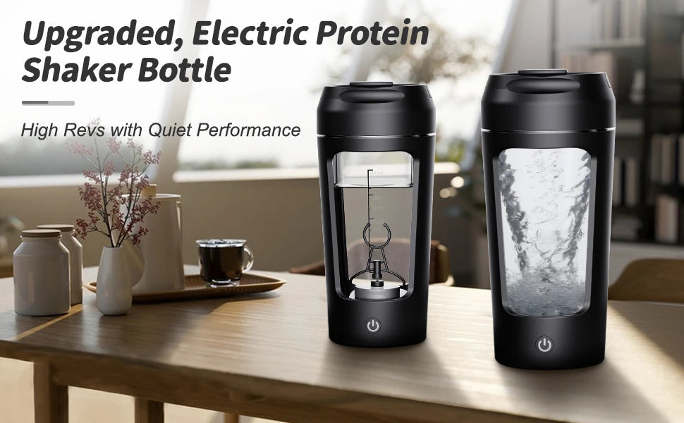 22Oz Electric  Shaker Bottles USB-Rechargeable