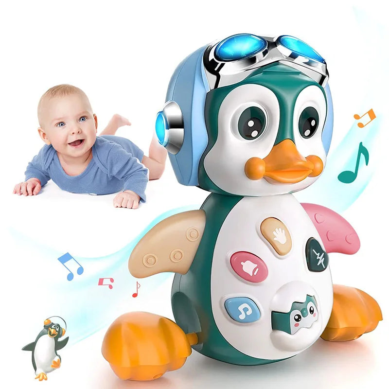 Baby Crawling Toys Musical Penguin