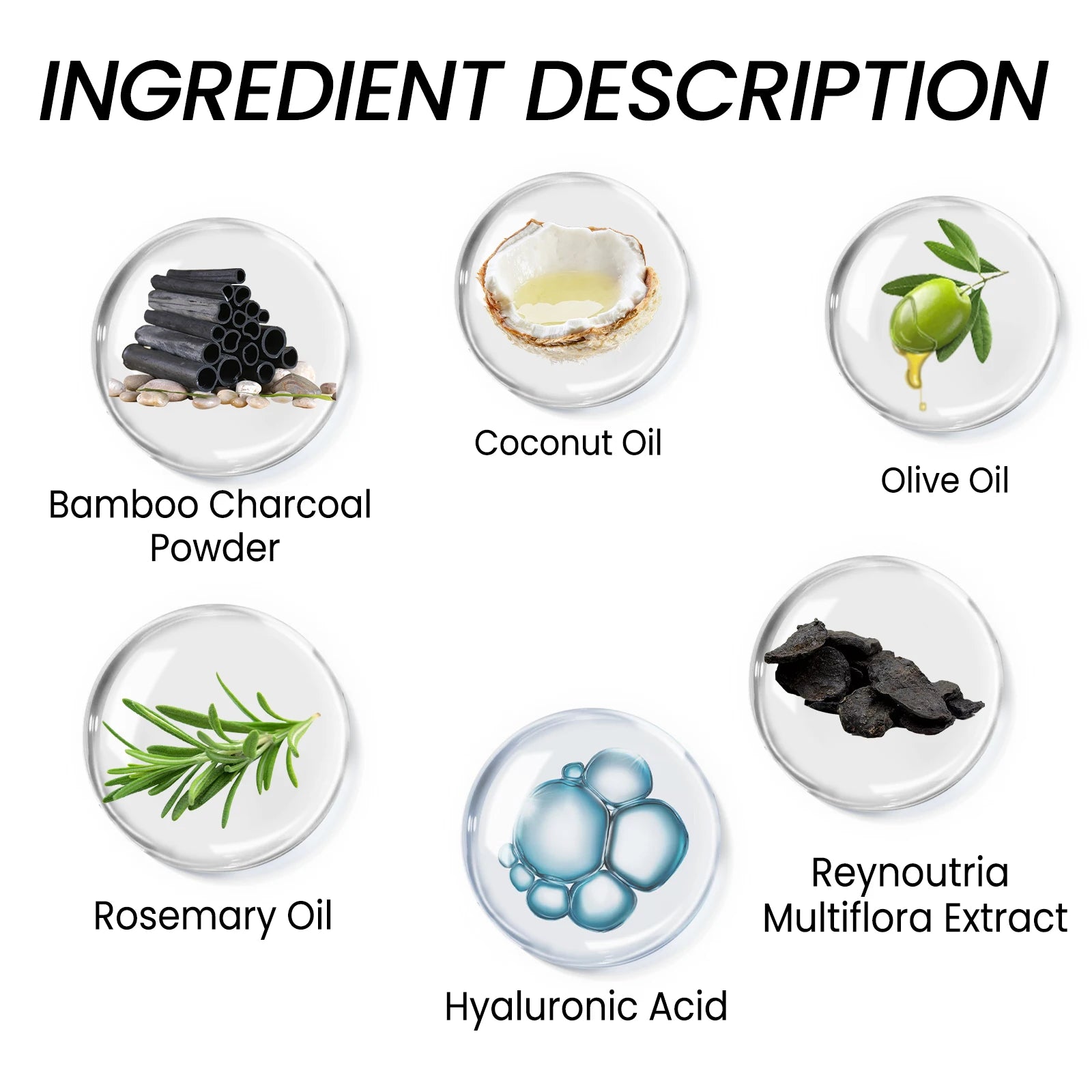 Bamboo Charcoal Shampoo Soap