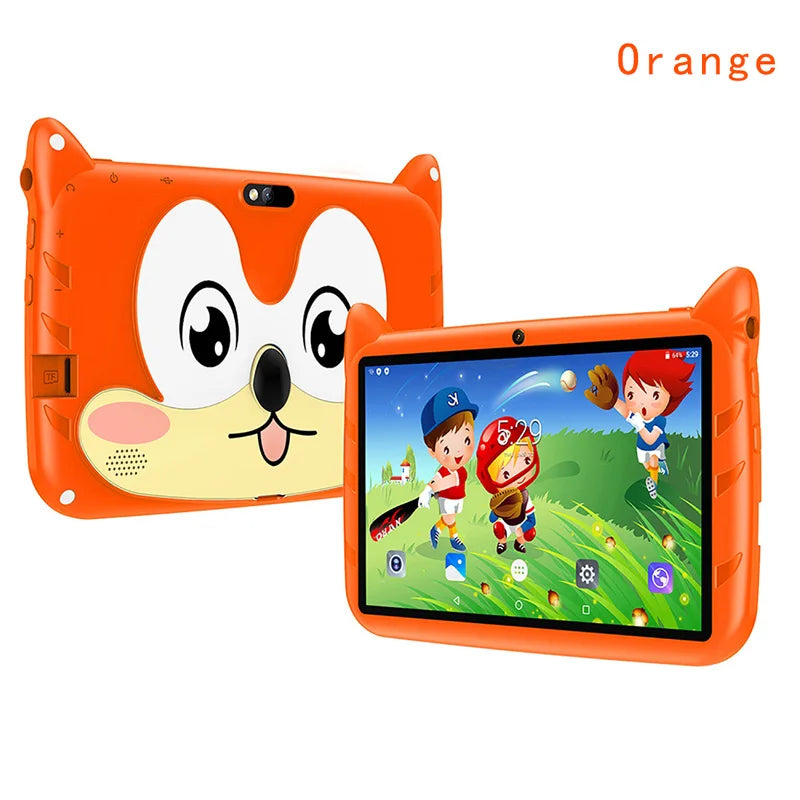 5G WiFi 7 Inch Kids Tablet Quad Core 4GB RAM 64GB ROM Dual Cameras