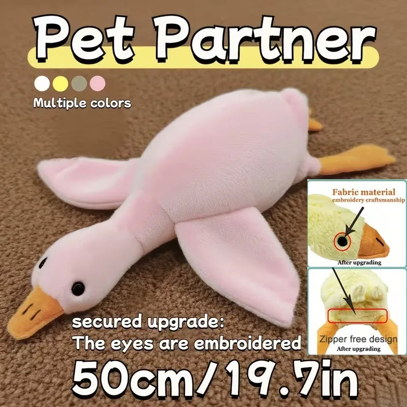 50cm Soft Colorful Duck Plush Toy Pet Companion Anxiety Relief