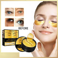 24K Gold Hyaluronic Acid Eye Mask Remove Dark Eye
