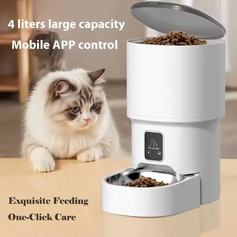 App Controlled Smart Pet Feeder Automatic Timer
