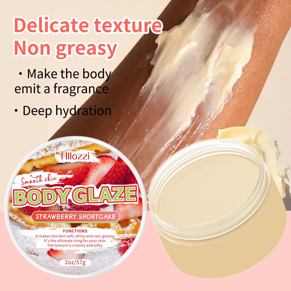 Body Glaze & Body Oil Combination for Massaging and Moisturizing