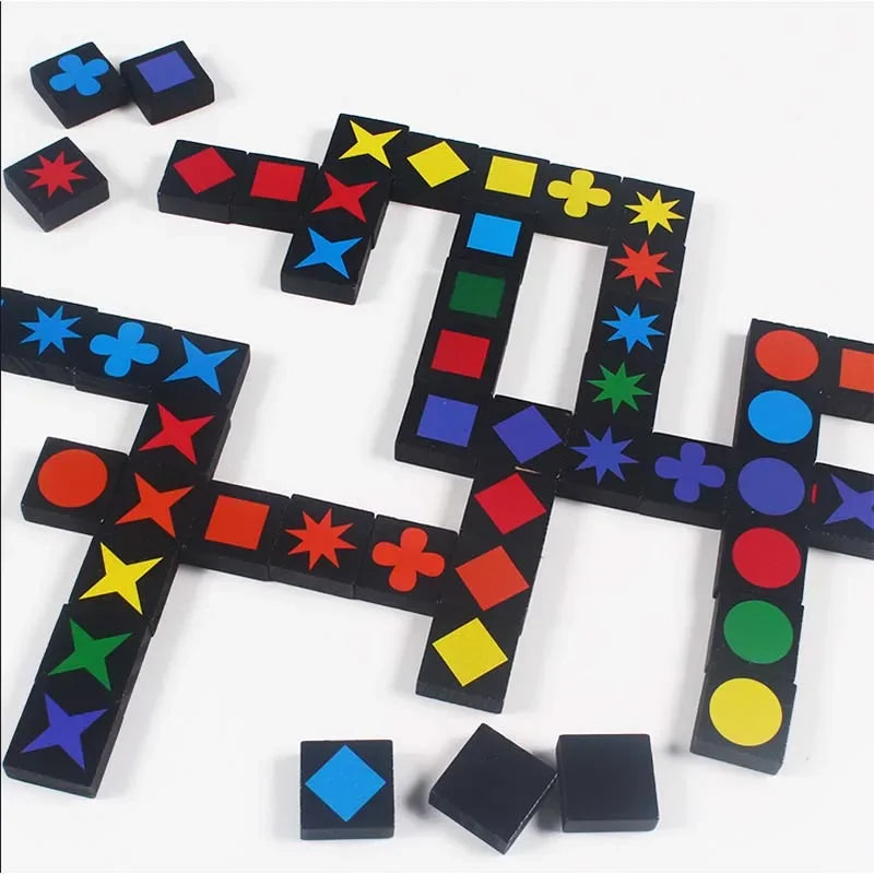 Children's Educational Toys Qwirkle Wooden Chess