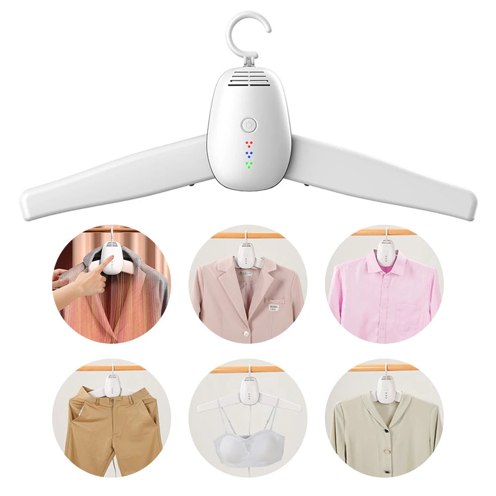 110-220V Mini Electric Portable Heated Clothes Dryer