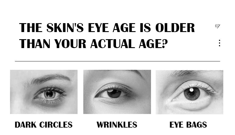 60pcs BIOAQUA Black Pearl Eye Patches Anti Dark Circles removes Wrinkles