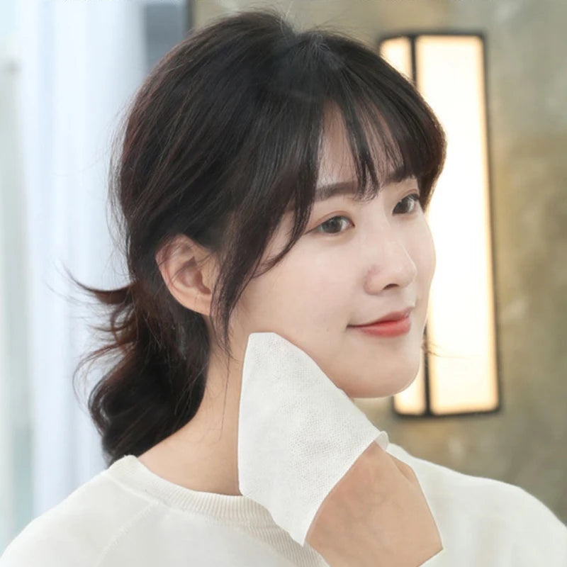 100PCS Natural Disposable Face Towel