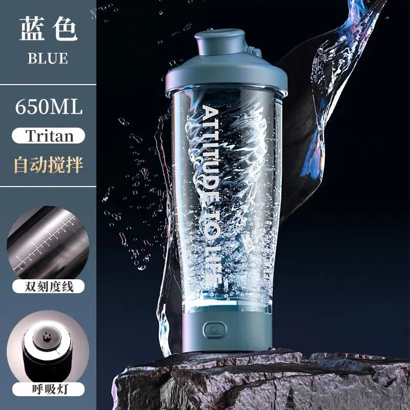22Oz Electric  Shaker Bottles USB-Rechargeable