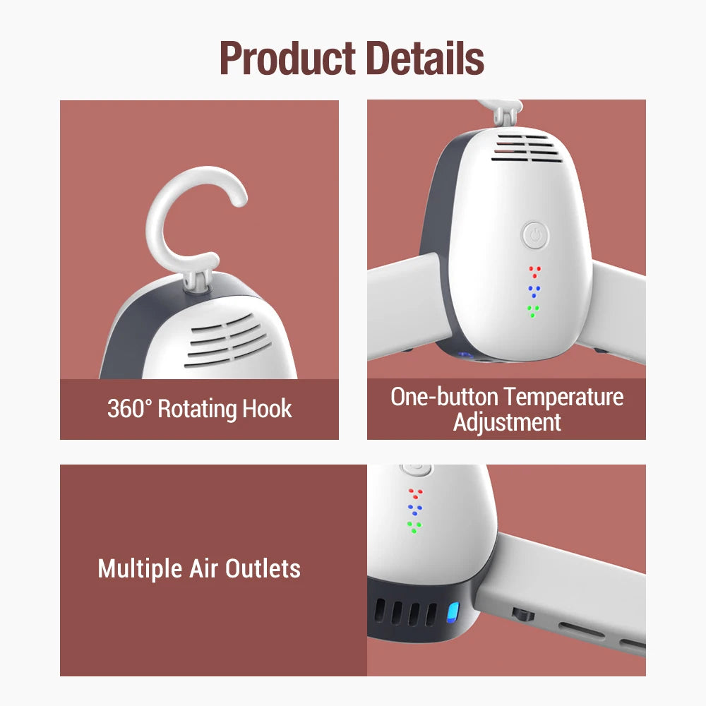 110-220V Mini Electric Portable Heated Clothes Dryer