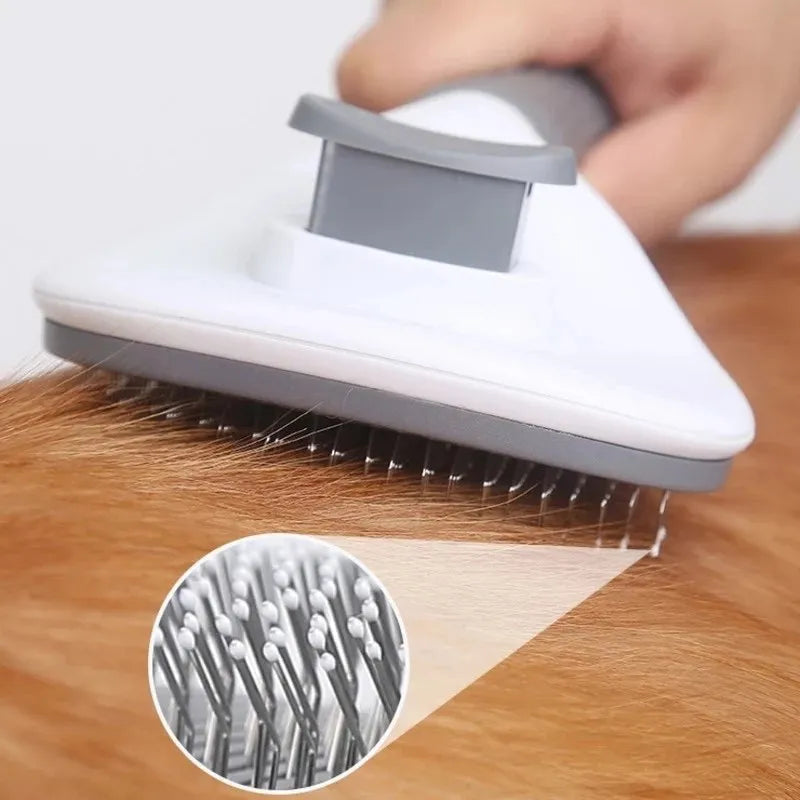 Brush for Pets Self Cleaning Hair Remover Brush