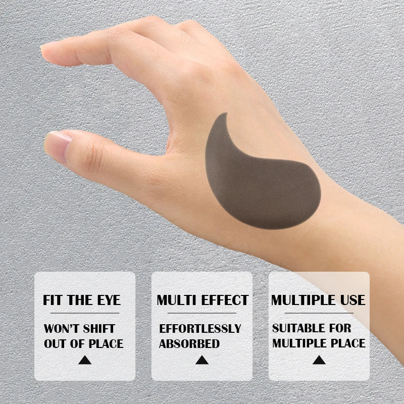 Black Pearl Eye Patches Anti Dark Circles Moisturizing Anti-Wrinkles 60 COUNT