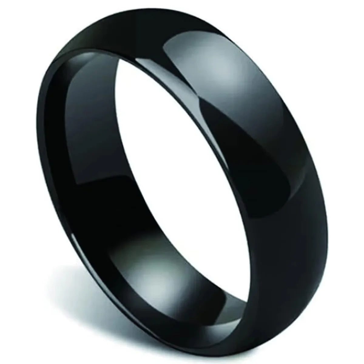 Chip RFID Black or White Ceramics Smart Finger Rewrite Ring 125KHZ
