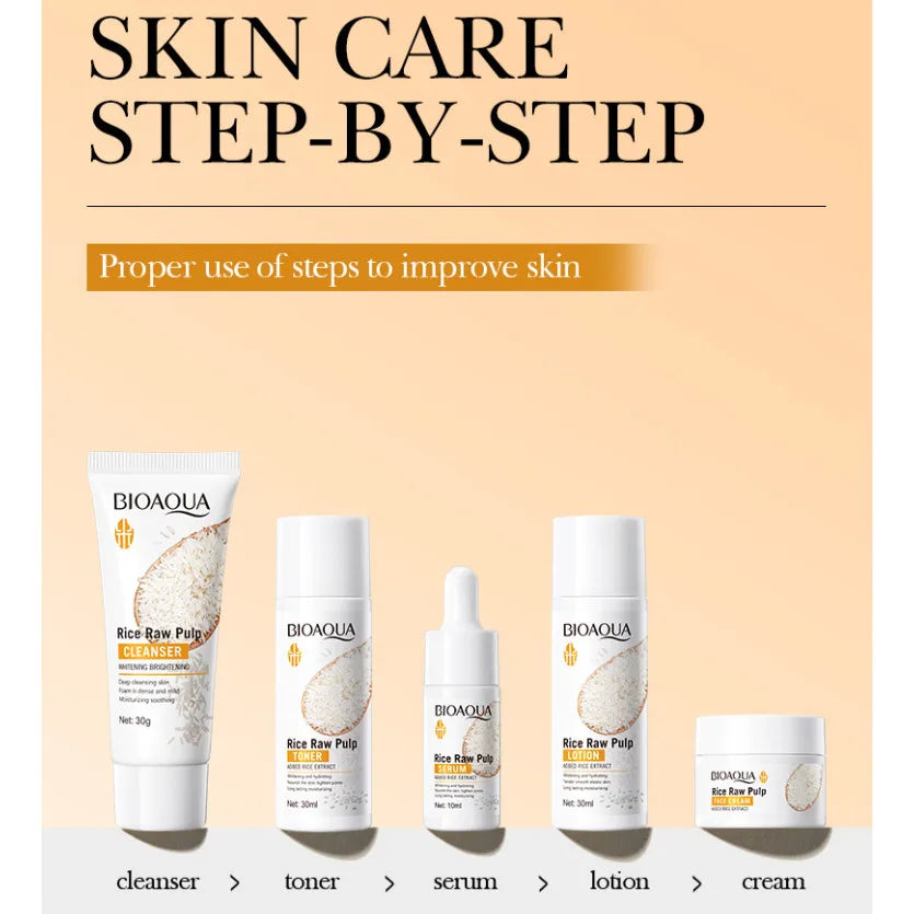 Rice Raw Whitening Set