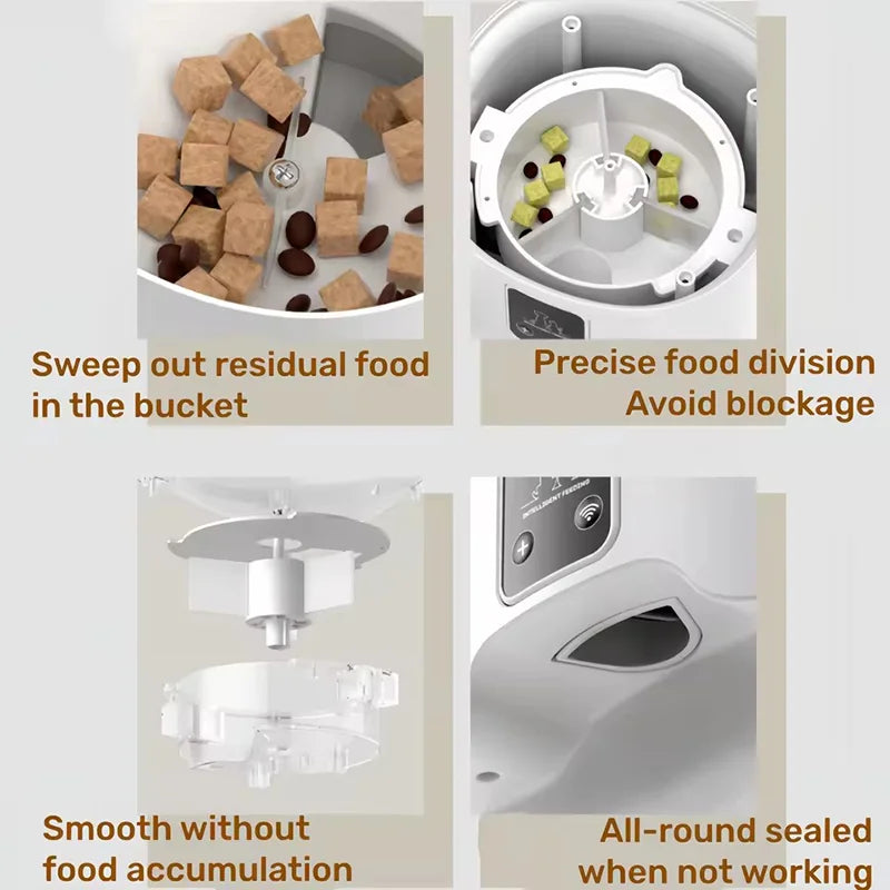 App Controlled Smart Pet Feeder Automatic Timer