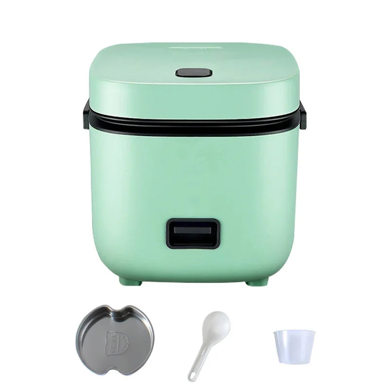 1.2L Mini Electric Rice Cooker Intelligent Automatic Household Kitchen Cooker 1-2 People Small Food Warmer Steamer