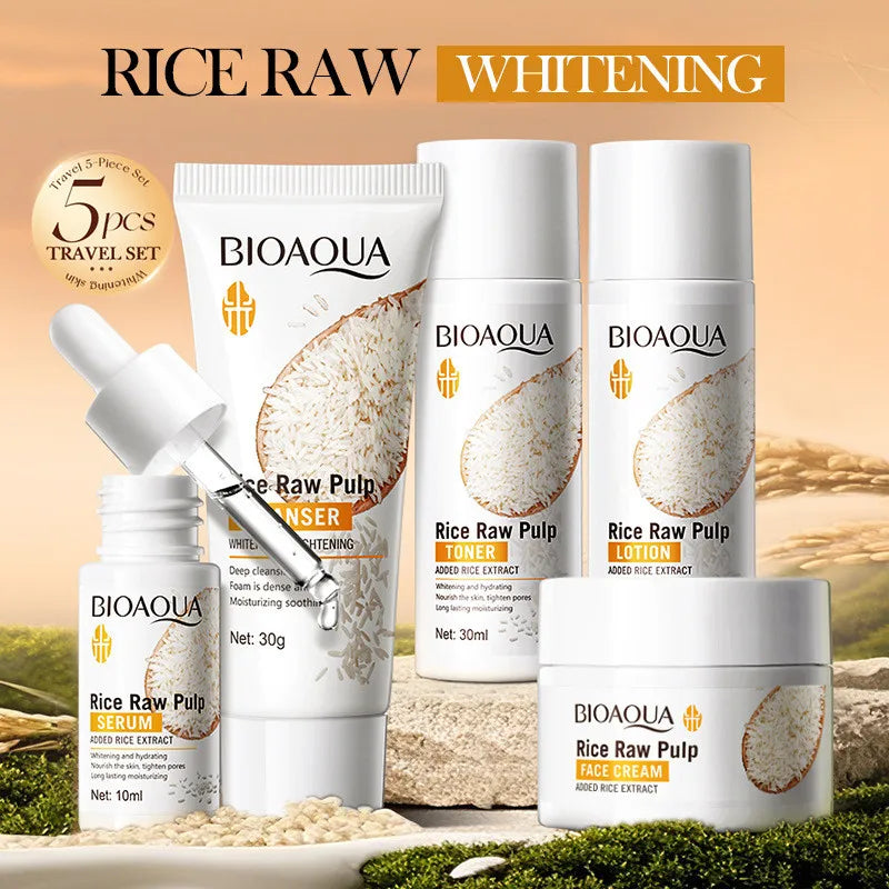 Rice Raw Whitening Set