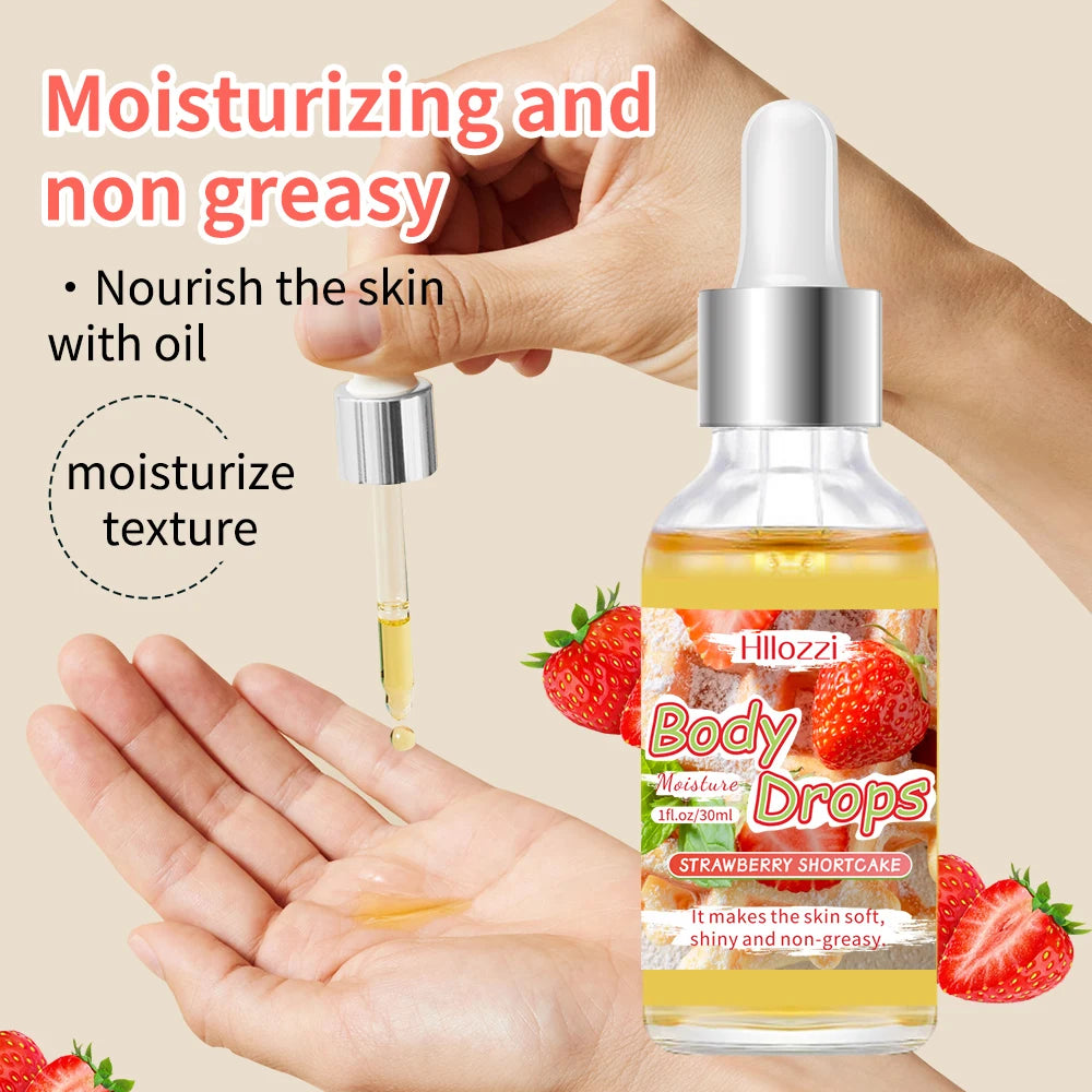 Body Glaze & Body Oil Combination for Massaging and Moisturizing