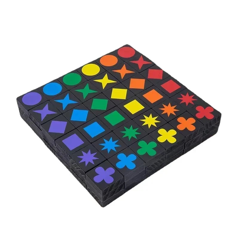 Children's Educational Toys Qwirkle Wooden Chess