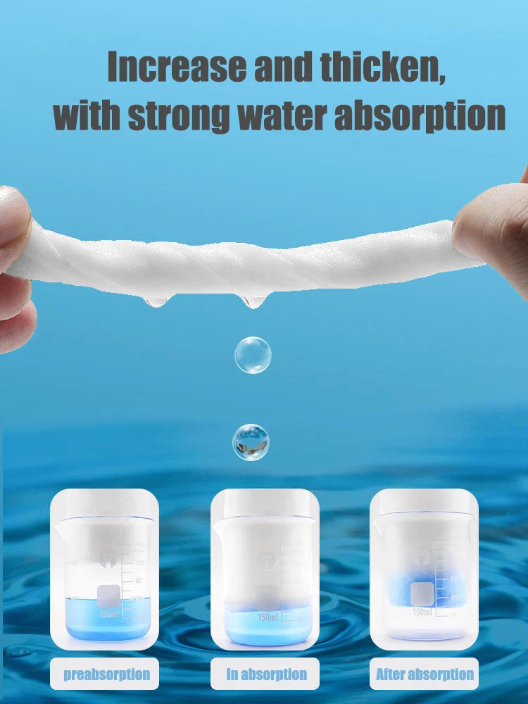 100PCS Natural Disposable Face Towel