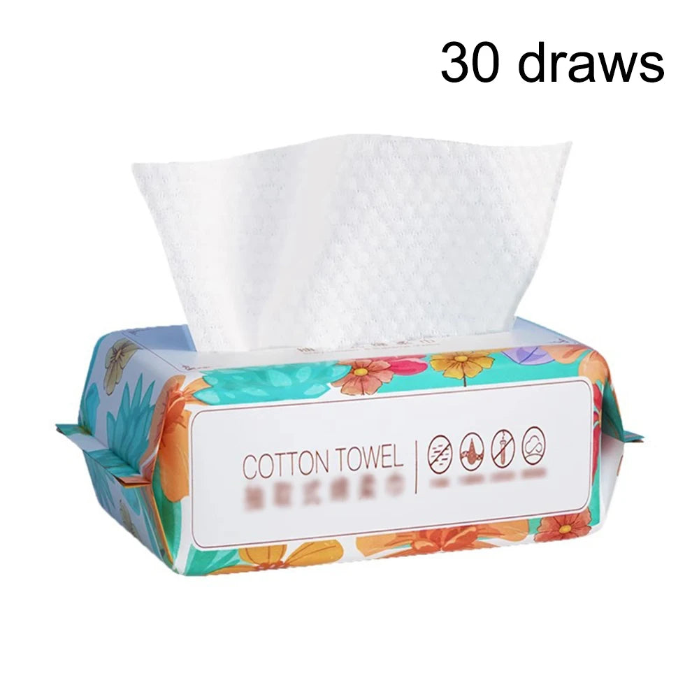 100PCS Natural Disposable Face Towel