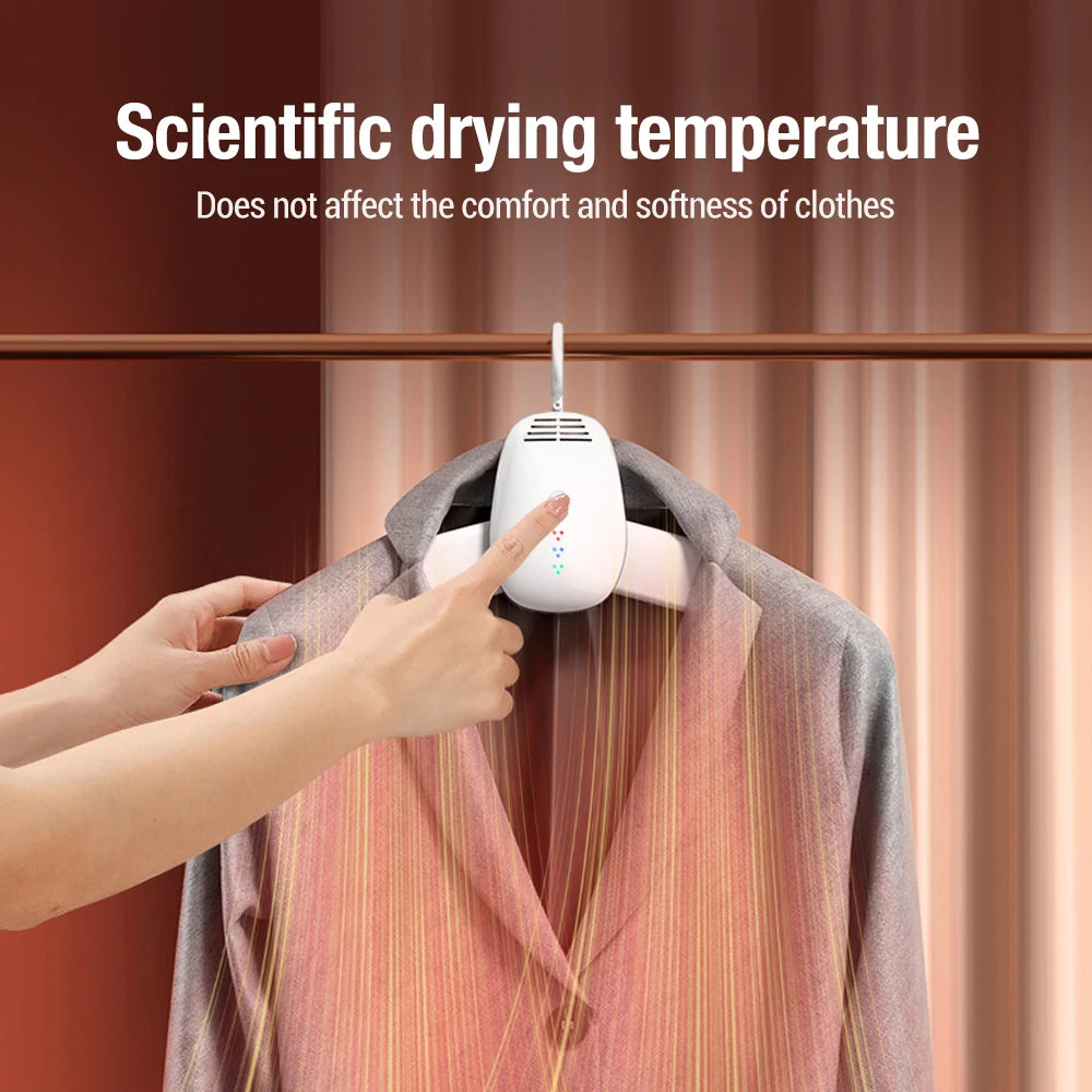 110-220V Mini Electric Portable Heated Clothes Dryer