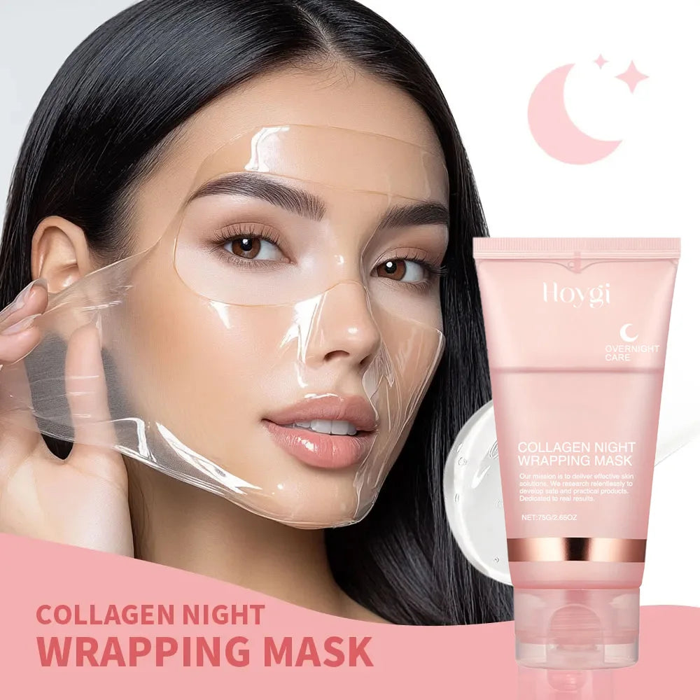 Collagen Korean Overnight Wrapping Peel Off Facial Mask