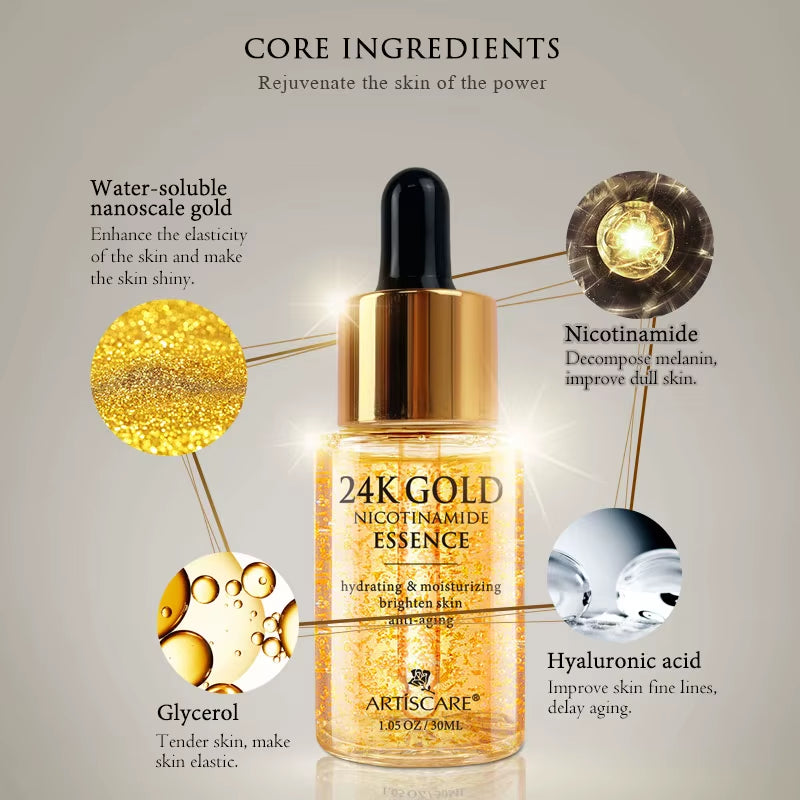 24K Gold Skincare SET